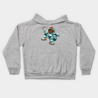 FUNNY MONKEY (space ver.) Kids Hoodie